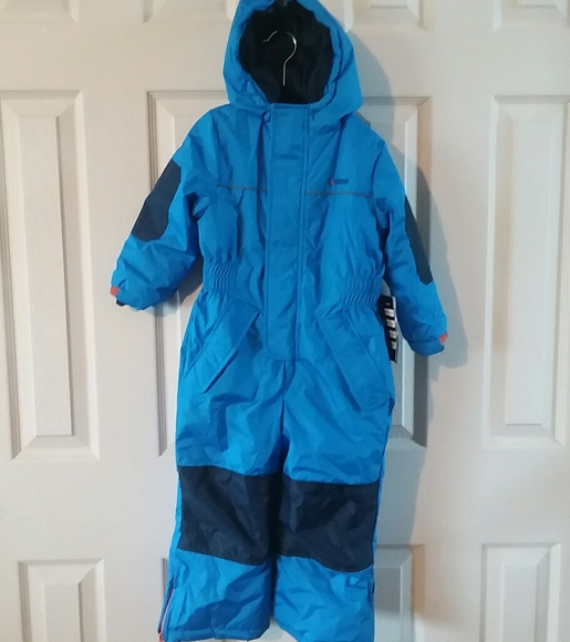 boys footless snowsuit